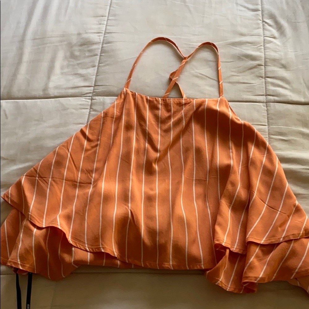 Flowy crop top